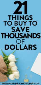 It's incredible how I can save money with these ideas of what to buy! Who would have thought that shopping could help me with saving money - and SO much extra cash! I'm trying to follow a budget and embrace frugal living to get out of debt so it's crazy that these tips actually are money savers - they're amazing for my personal finance.