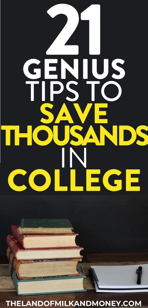 I SO needed some money saving tips for college students to help me with my budget and try to get debt free by graduation. So these money management ideas for saving money and to get extra cash are great for me to embrace frugal living to help with debt payoff while at college! Finding out just how to save money as a student at college and seeing how to create a money saving plan for students is the best - they should teach this in schools!