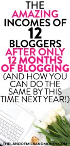 Wow! I'd wondered how much money can you make blogging, but it's crazy what these bloggers made after only one year based on these income reports! I so need a work from home business or even just a side hustle to make money online. So starting a blog to make money blogging seems like a great way to earn money online for money makers like me! #blogging #makemoney #sidehustle #workfromhome