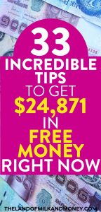 Amazing! I was wondering how to get free money right now (that was absolutely free no strings attached) so these hacks to get extra cash fast are awesome! Seeing tips on how I can earn with free money making apps, free money earning sites online, signup bonuses and more is great for a stay at home mom like me and my daughter loves seeing how to get free money now for college. Having ideas for how to make extra money on the side is perfect for my money management and personal finance situation!