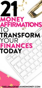 These money affirmations that work fast are just what I need for my finances! I am looking for a new job and want to have business success and repeating these daily has done amazing things - I totally believe in the power of positive thoughts and the law of attraction now! Never in my wildest dreams did I imagine having this much wealth and abundance, so I have so much gratitude for how this has been the secret to my personal finances. I keep telling people that this is the key to make money and save money!