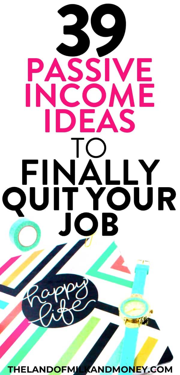 These passive income ideas to finally quit my job and make money while you sleep are the best! I so needed personal finance tips on passive income streams to see how to earn money from home and make money online, so these money making ideas are great! Seeing how to make money from home with money ideas like affiliate marketing without a blog are great to generate extra cash. I can’t wait to earn money online with these hacks for side hustles on how to earn money from home!